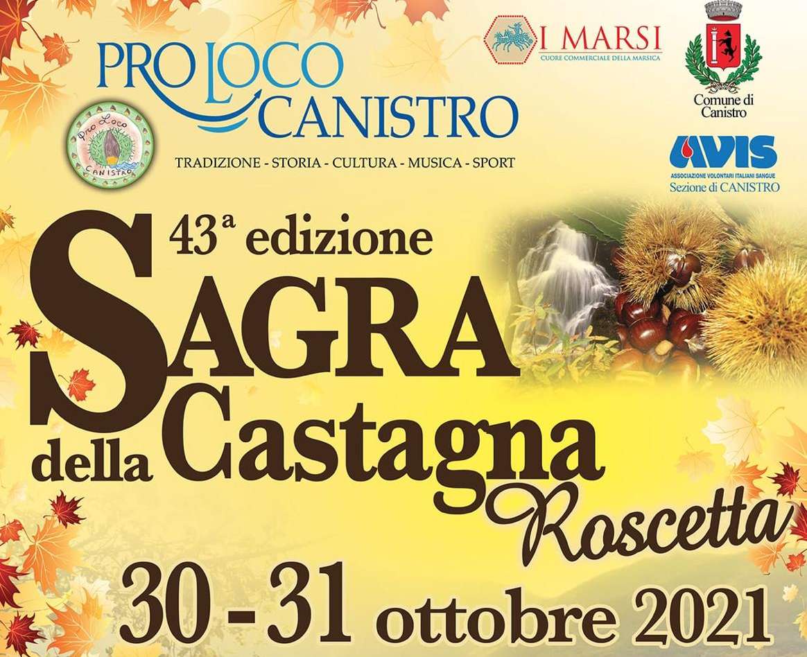 43' Edizione della Sagra della Castagna Roscetta